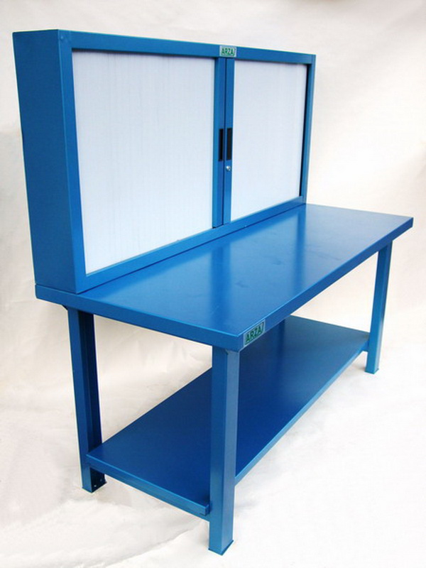 banco trabajo 2pzas 172x185x80 armario 82x185x20 mesa 90x185x80 sin herramientas (50-45-80eu.) 1u